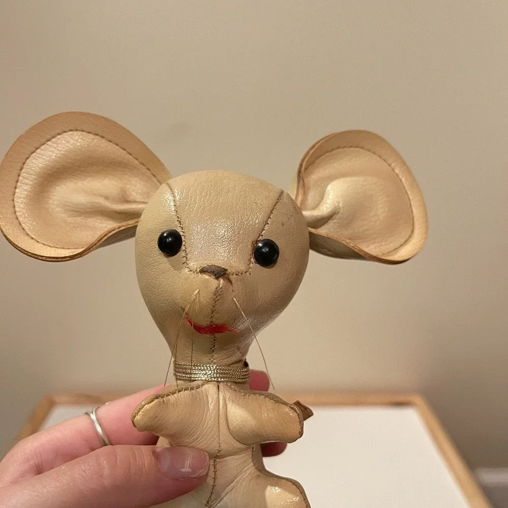 Vintage R. Dakin Dream Pets Dolls Leather Mouse 6